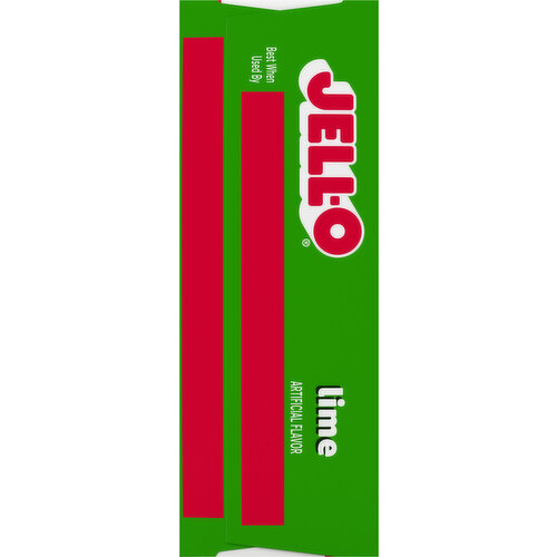 Jell-O Lime Gelatin Dessert Family Size