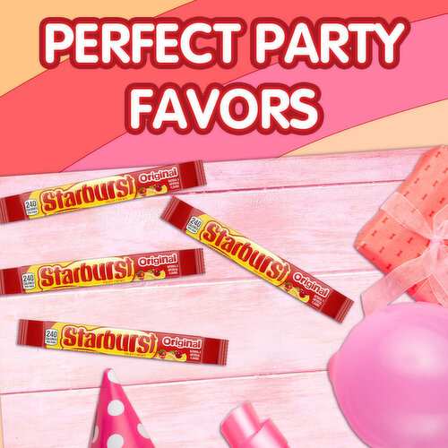 Starburst Starburst Bulk Full Size Chewy Candy, Original Fruity Candy, 2.07 oz,
