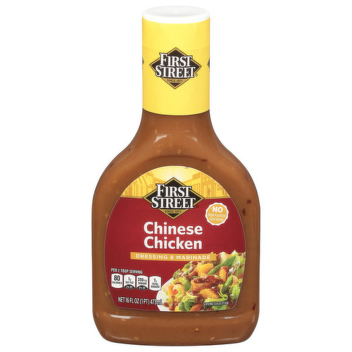 First Street Dressing & Marinade, Chinese Chicken