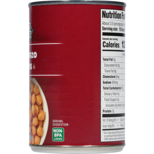 First Street Garbanzo Beans