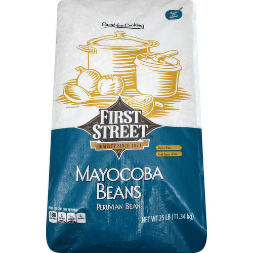 First Street Mayocoba Beans