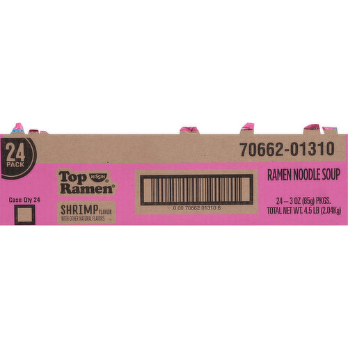 Nissin Ramen Noodle Soup, Shrimp Flavor