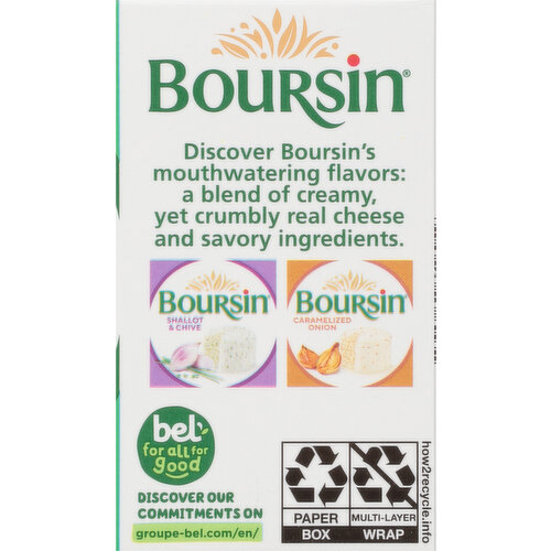 Boursin Garlic & Fine Herbs Gourmet Cheese