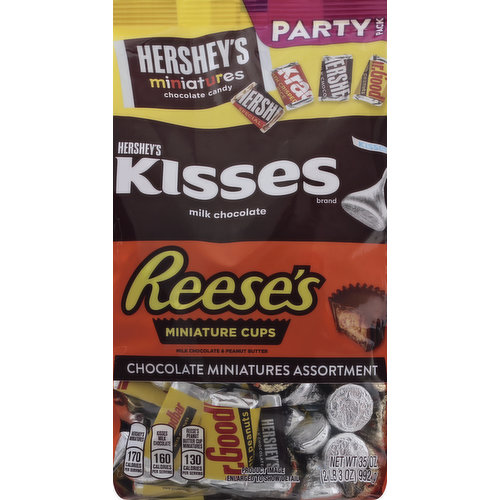 Hershey's Chocolate, Miniatures, Assortment, Party Pack