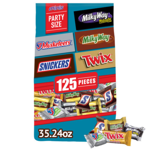 Mixed SNICKERS, TWIX & More Assorted Chocolate Candy Bar