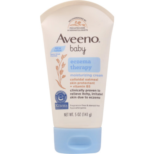 Aveeno Moisturizing Cream, Eczema Therapy