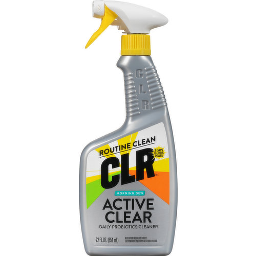 CLR Daily Probiotics Cleaner, Morning Dew, Active Clear