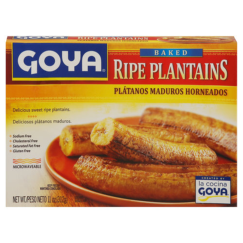 Goya Ripe Plantains, Baked