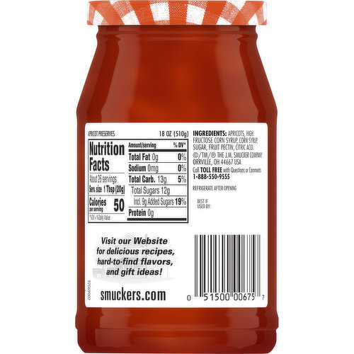 Smucker's Preserves, Apricot