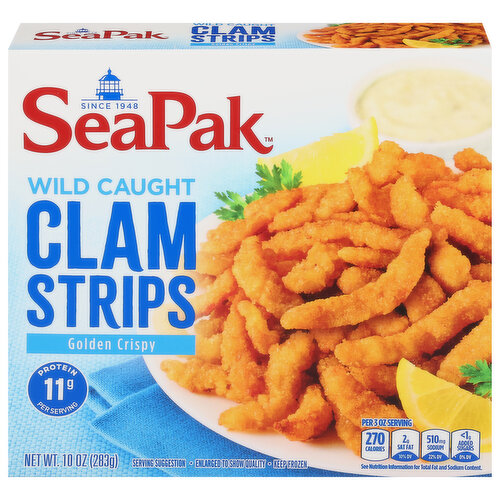 SeaPak Clam Strips