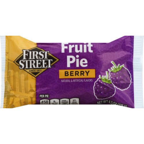 First Street Fruit Pie, Berry