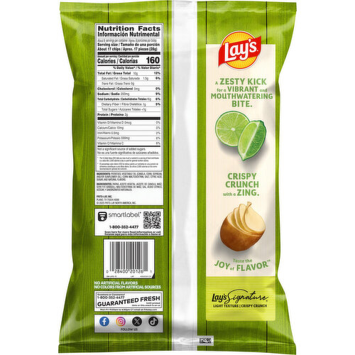 Lay's Limon Flavored Potato Chips