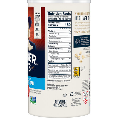 Quaker Oats, Quick 1-Minute