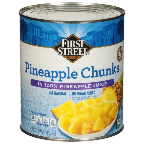 First Street Pineapple Chunks