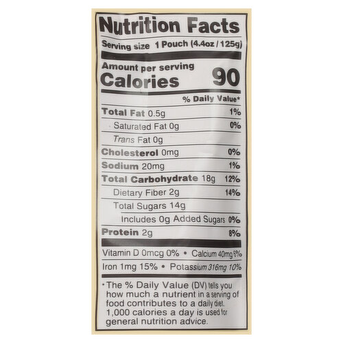 Pumpkin Tree Organic Banana, Mango, Broccoli & Kale Fruit & Vegetable Puree