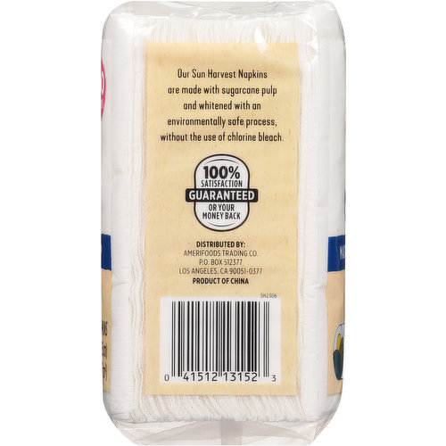 Sun Harvest Napkins, One-Ply