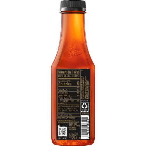 Pure Leaf Pure Leaf Real Brewed Tea Unsweetened Black Tea 18.5 Fl Oz