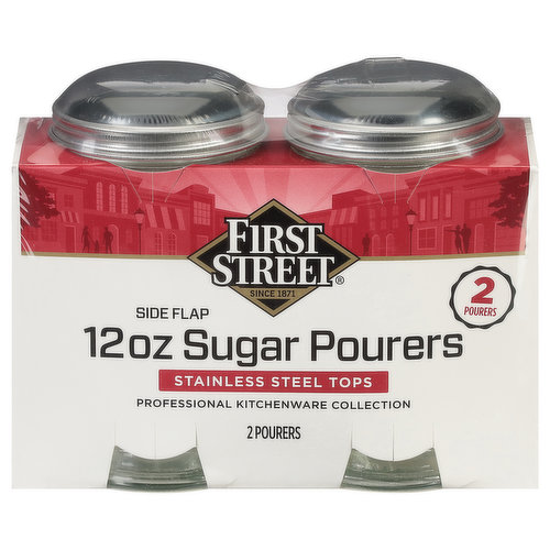 First Street Sugar Pourers, 12 Ounce