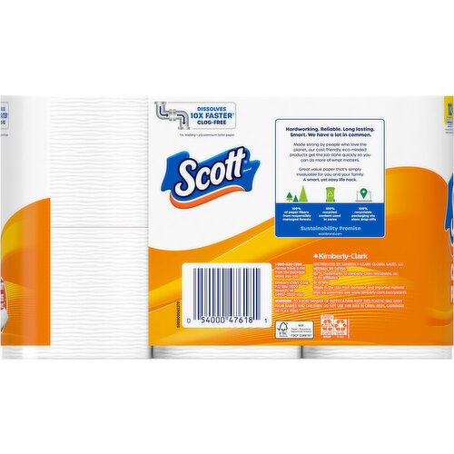 Scott Comfort Plus Tissue Double Rolls