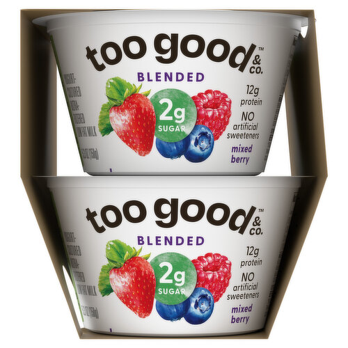 Too Good & Co. Blended Mixed Berry Yogurt