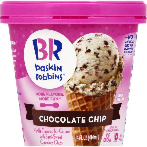 Baskin Robbins Ice Cream, Chocolate Chip