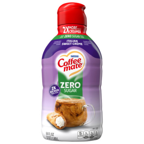 Coffee-Mate Coffee Creamer, Italian Sweet Creme, Zero Sugar