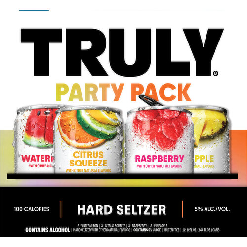 Truly Assorted Hard Seltzer Party Pack