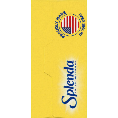Splenda Packets Zero Calorie Sweetener