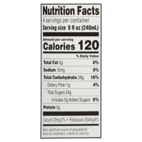 Sun Harvest Organic Unfiltered Apple Juice