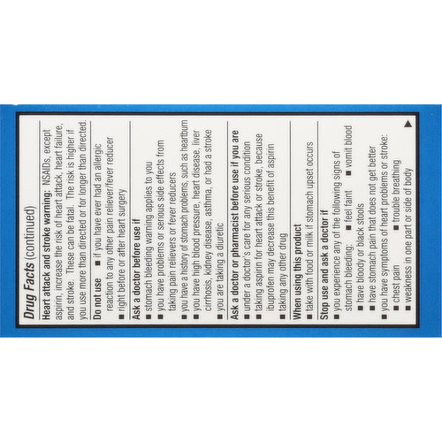 First Street Ibuprofen, 200 mg, Tablets