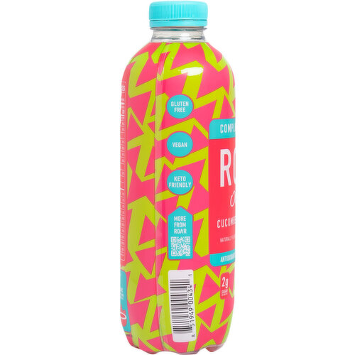 Roar Beverage, Organic, Cucumber Watermelon