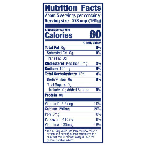 Mountain High Yogurt, Fat-Free, Plain, Nonfat
