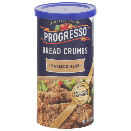 Progresso Bread Crumbs, Garlic & Herb