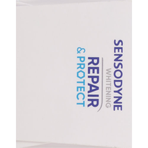 Sensodyne Toothpaste, Fluoride, Whitening, Repair & Protect