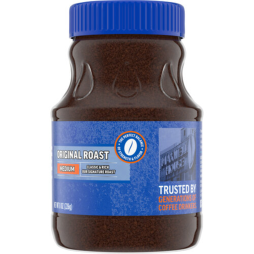 Maxwell House Instant Coffee, Medium, Original Roast