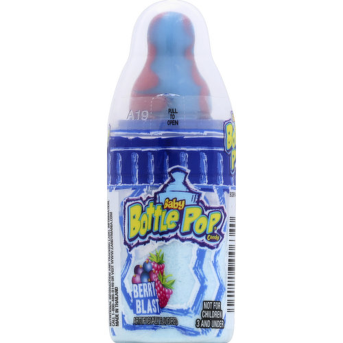 Baby Bottle Candy, Blue Raspberry