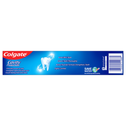 Colgate Cavity Toothpaste , With Fluoride & Cavity Protection, Great Regular Flavor