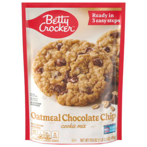 Betty Crocker Cookie Mix, Oatmeal Chocolate Chip