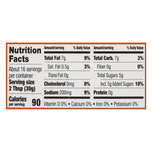 Newman's Own Dressing, Honey Mustard