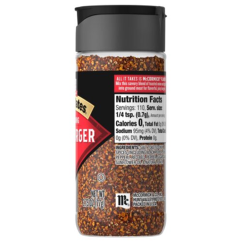 McCormick Hamburger Seasoning
