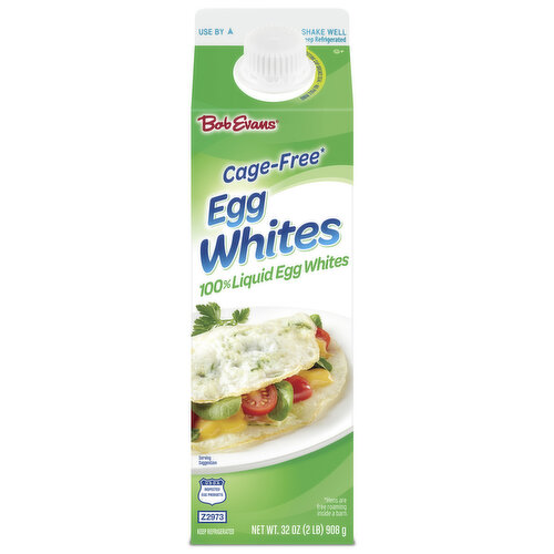 Bob Evans Bob Evans Cage Free Liquid Egg Whites, 32 oz