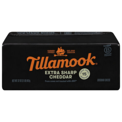 Tillamook Cheese, Extra Sharp Cheddar