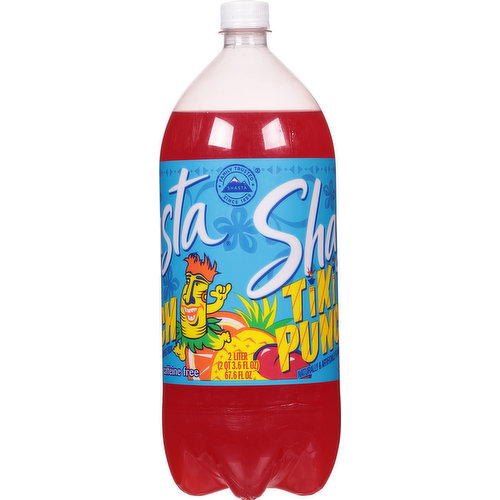 Shasta Soda, Caffeine Free, Tiki Punch