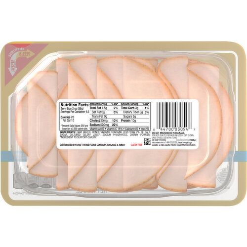 Oscar Mayer Uncured Honey Ham
