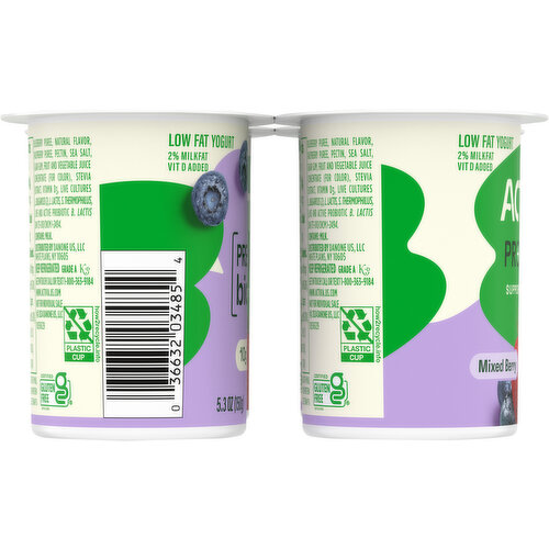 Activia Low Fat Mixed Berry Yogurt