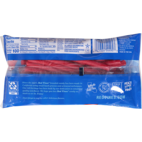Red Vines Red Ropes, Snack-Sized Pieces