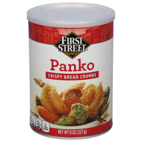 First Street Panko, Crispy Bread Crumbs