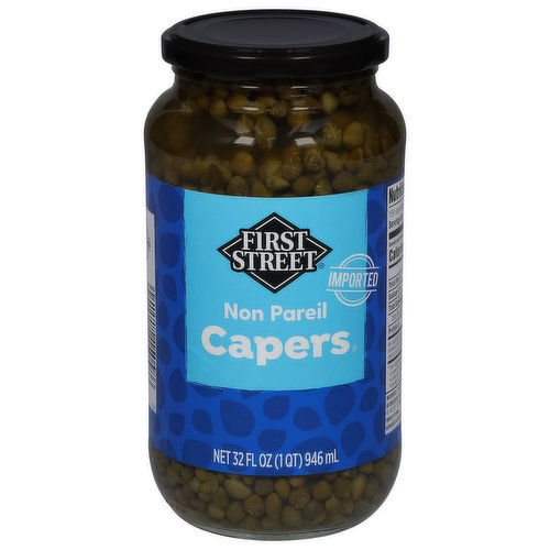 First Street Capers, Non Pareil, Imported