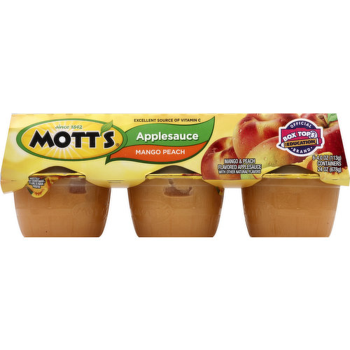 Mott's Applesauce, Mango Peach