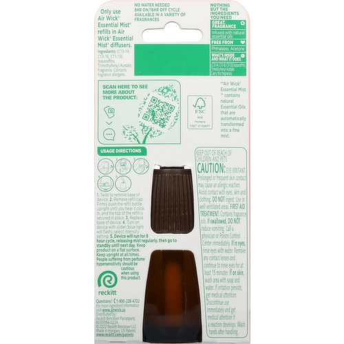 Air Wick Fragrance Mist, Vanilla & Pink Papaya